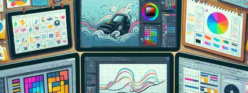 5 Free Software Tips for Boosting Graphic Design Productivity, Concept art for illustrative purpose, tags: der für - Monok